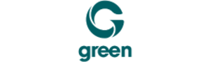 Logo von Green, Telekompartner auf dem FTTH Glasfasernetz von Baden4net für Baden und Ennetbaden